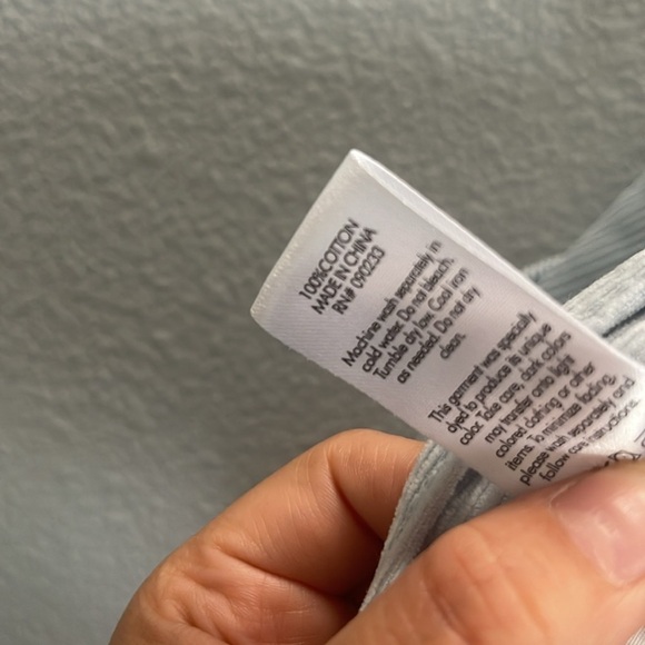 PacSun Light Blue Corduroy High Waisted Bootcut Jeans - Picture 8 of 8